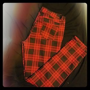 Almost famous plaid pants